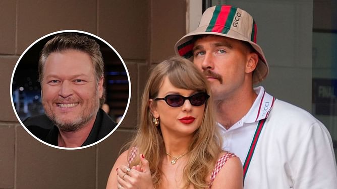 Grammy-nominated Blake Shelton speaks on what makes Taylor Swift-Travis Kelce's relationship work