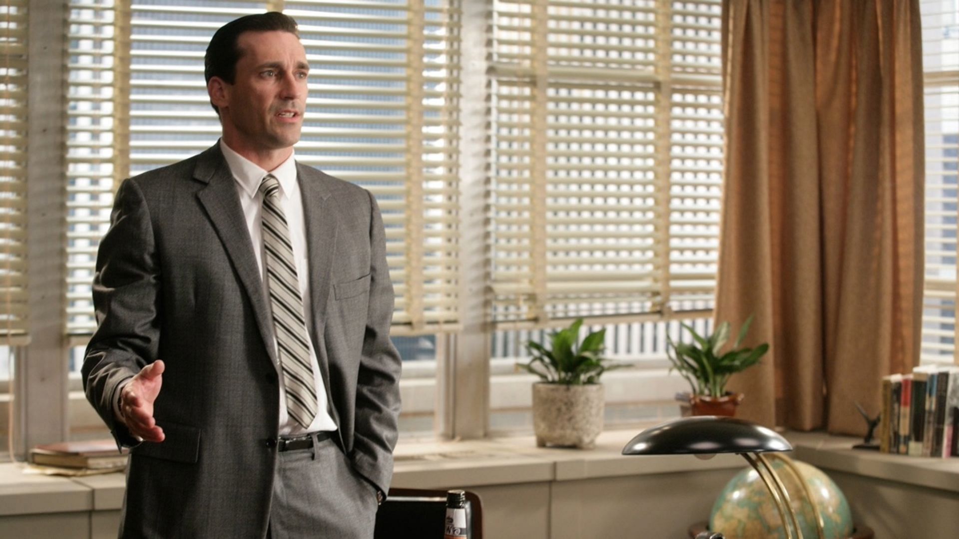 A still from Season 1 of Mad Men. (Image via Apple TV)