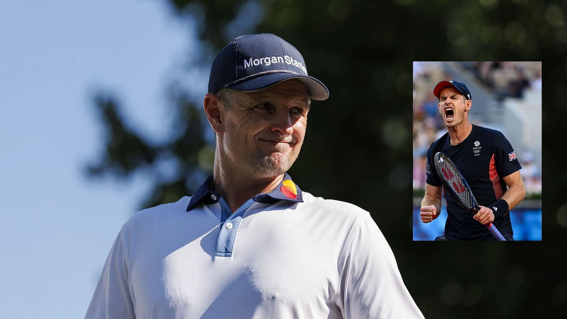 Justin Rose (L) and Andy Murray (Images via Getty)