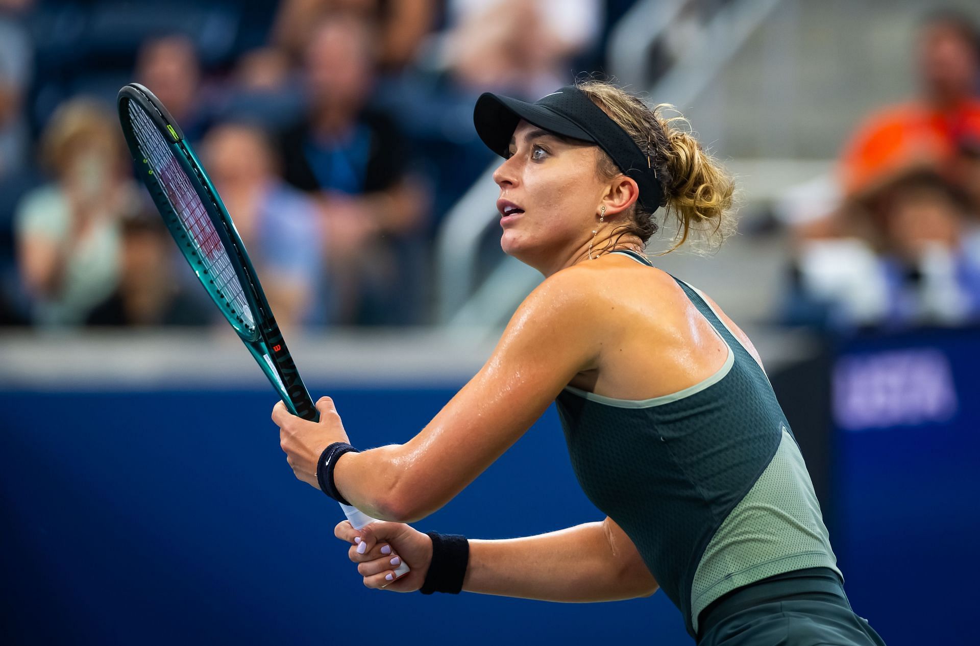 Paula Badosa at the 2024 US Open (Image via Getty).