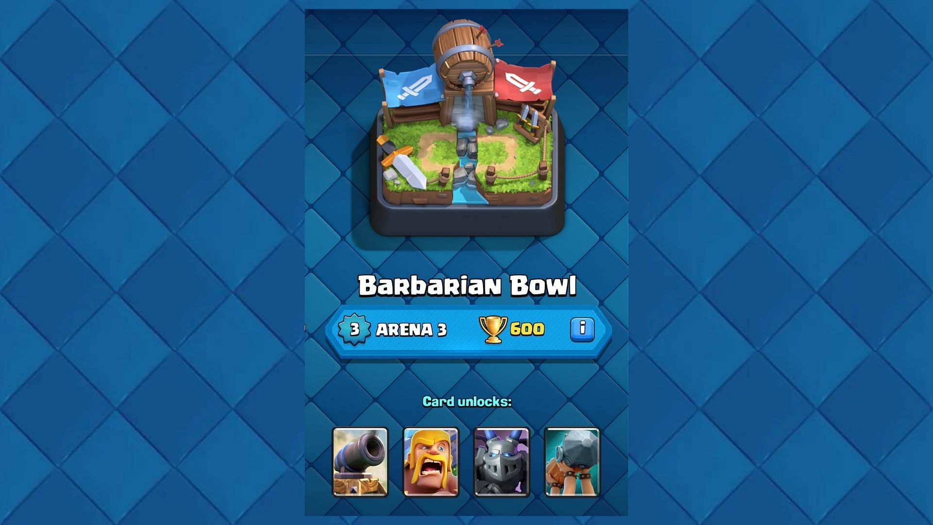 Arena 3: Barbarian Bowl (Image via Supercell)