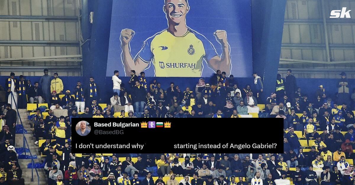 Al-Nassr fans were not happy seeing Talisca in the line-up
