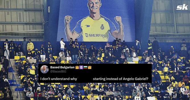 "We need better players" - Fans unhappy with Cristiano Ronaldo's Al-Nassr teammate's inclusion in XI for SPL clash