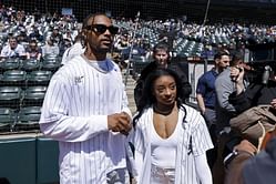 "We really cherish those moments"- Simone Biles opens up on spending quality time with her husband as they continue their long-distance relationship