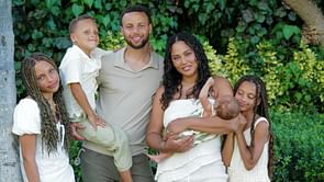 "My little family. So grateful": Steph Curry's wife Ayesha Curry shares adorable picture with Warriors superstar and their 4 kids