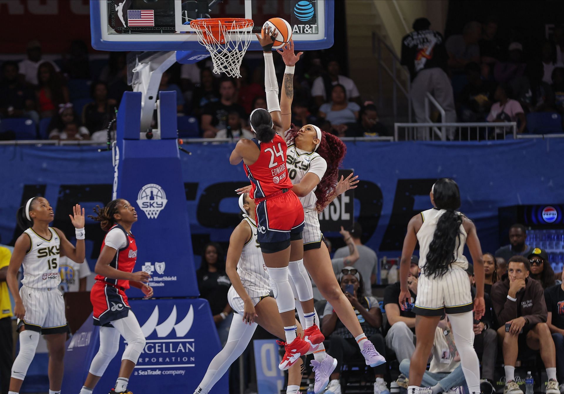 WNBA: AUG 28 Washington Mystics at Chicago Sky - Source: Getty