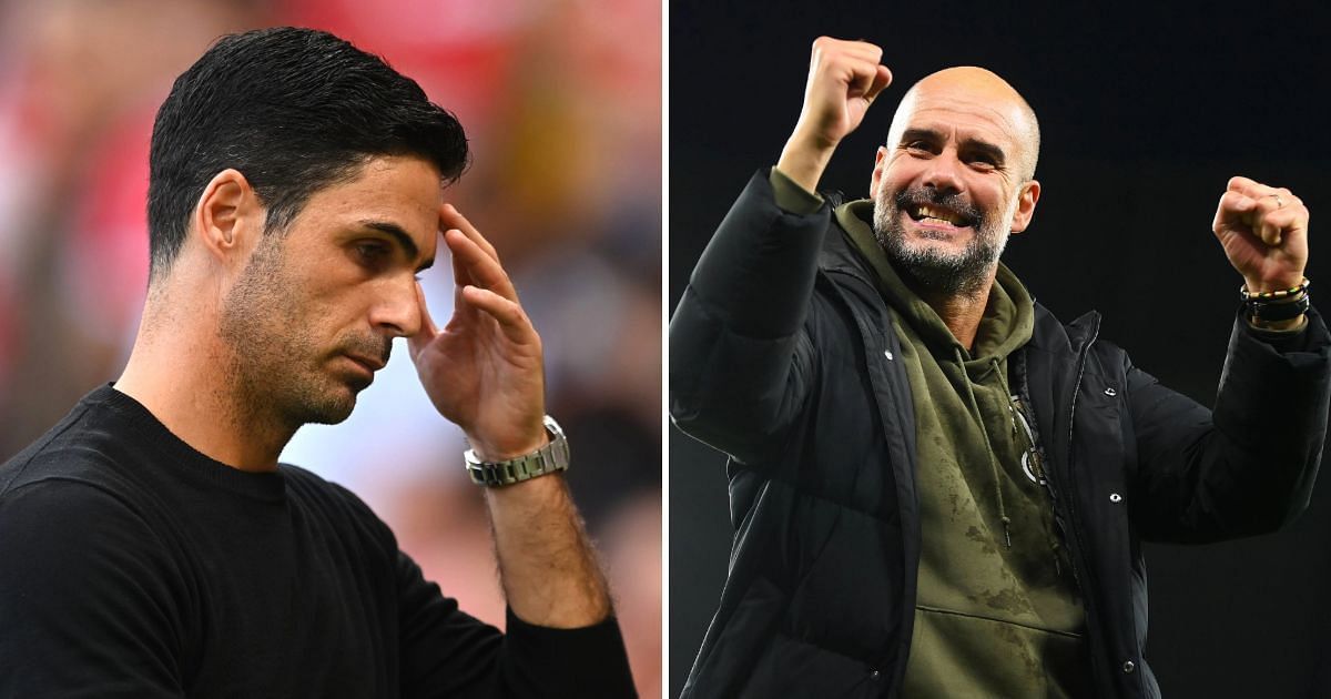 Mikel Arteta and Pep Guardiola do battle once again (Image - Getty)