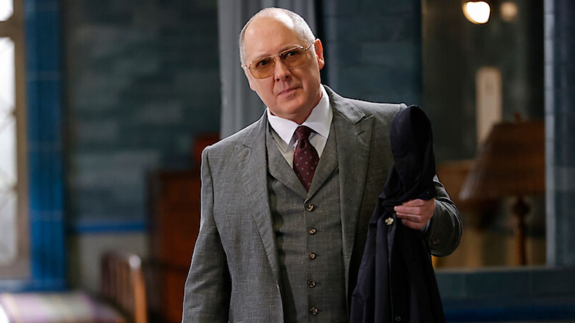 James Spader as Reymond Reddington in The Blacklist (Image via Netflix)