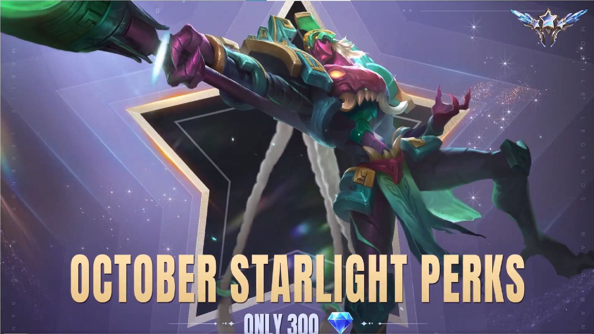 The Starlight Pass is available for only 300 Diamonds (Image via Moonton Games)