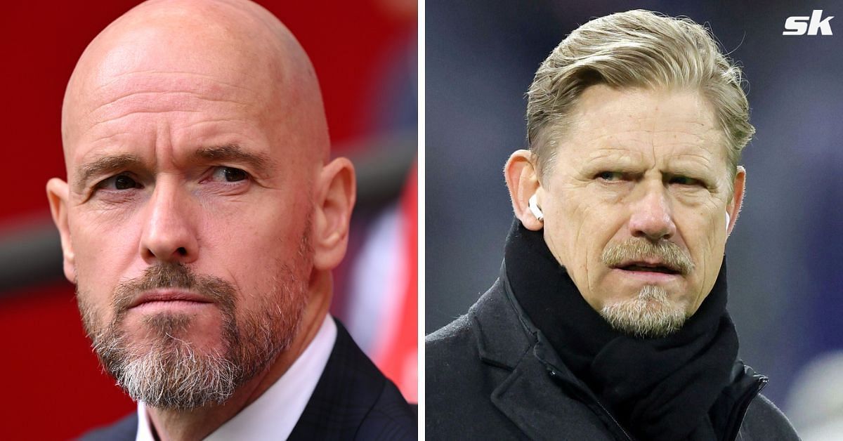 Erik ten Hag and Peter Schmeichel - Source: Getty