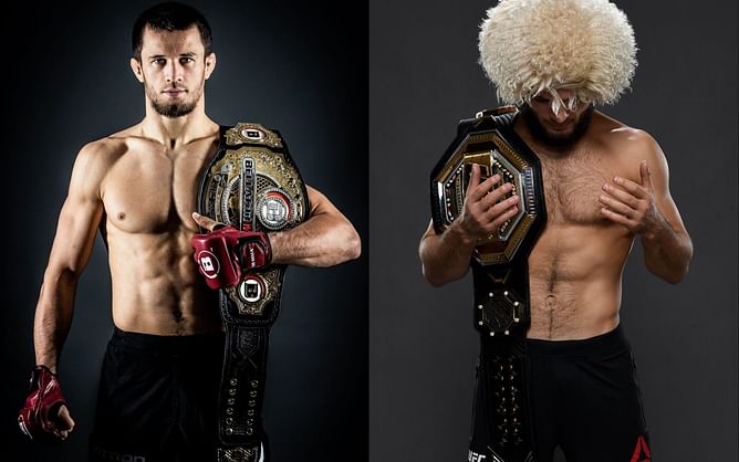 Khabib Nurmagomedov lauds cousin Usman Nurmagomedov as "future of this sport" ahead of Bellator San Diego