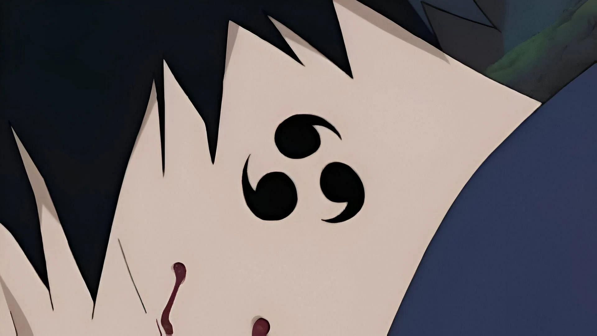 Sasuke&#039;s Cursed Mark as shown in the anime series (Image via Studio Pierrot)