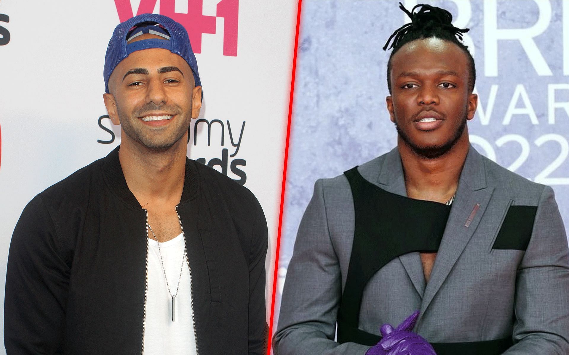 Fousey (left) apologized to KSI (right) during the recent MF &amp; DAZN X Series 17 event. [Images courtesy: Getty Images and @ksi on Instagram]