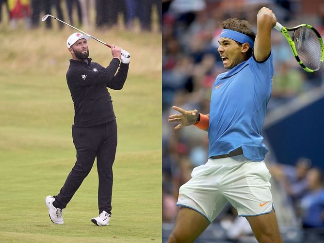 $14M tennis sensation picks Jon Rahm and Rafael Nadal in his “dream foursome golf match”