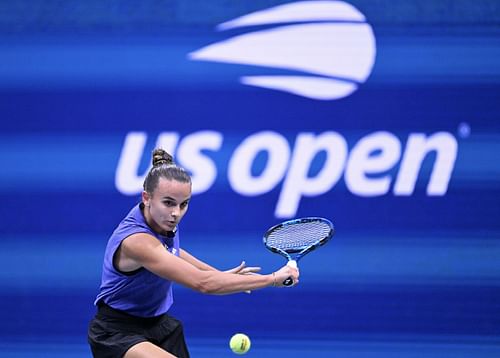 Clara Burel at the US Open 2024. (Photo: Getty)