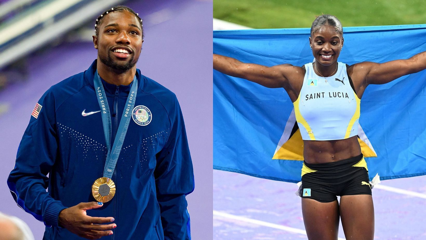 Fans react to Noah Lyles and Julien Alfred