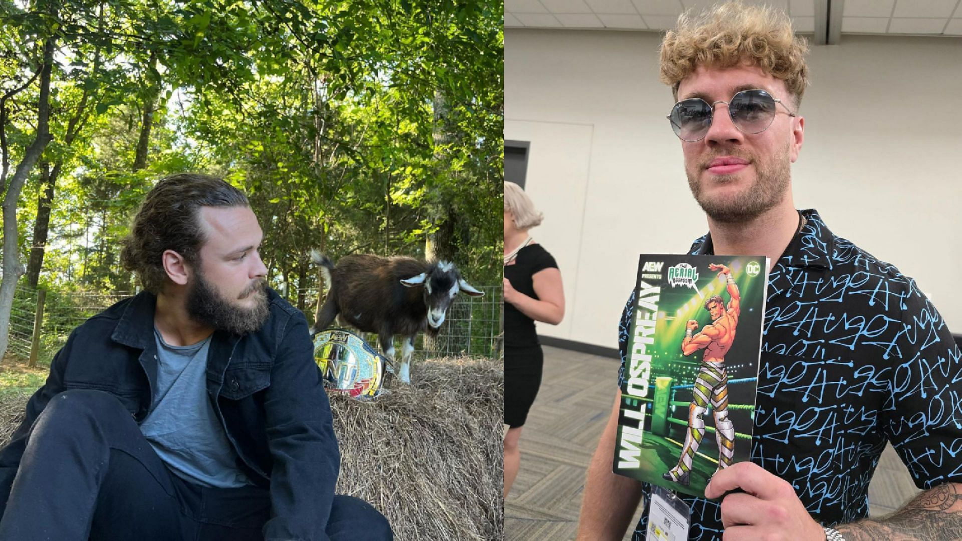 WWE में शायद कभी नहीं नजर आएंगे यह दिग्गज AEW सुपरस्टार्स (Photos: Jack Perry and Will Osprey Instagram)