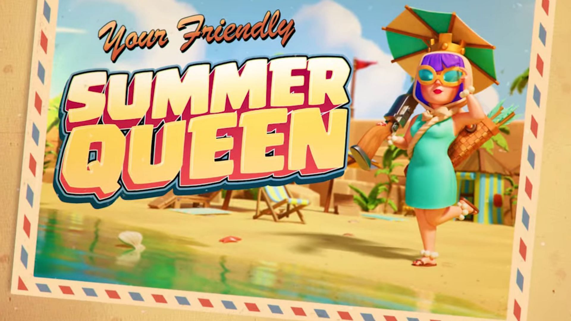 The vibrant Summer Queen skin (Image via Supercell)