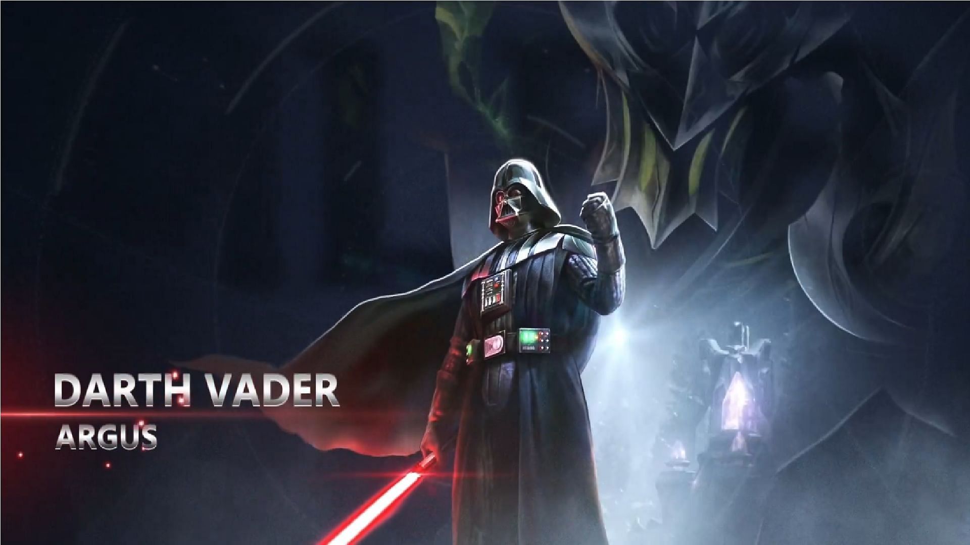 Argus will get a Darth Vader skin in MLBB Star Wars resale event (Image via Moonton Games)