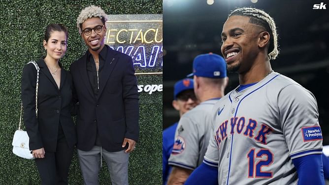 "Fashion statement of a lifetime" – Francisco Lindor's wife Katia honors husband's Roberto Clemente Award nomination with unique printed jacket