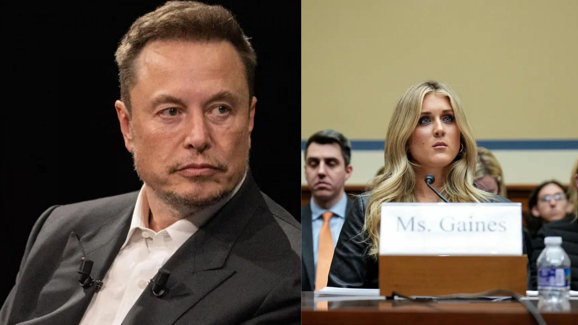 Riley Gaines finds support from Elon Musk on her fight against unfair school policies [Image Source: Getty]