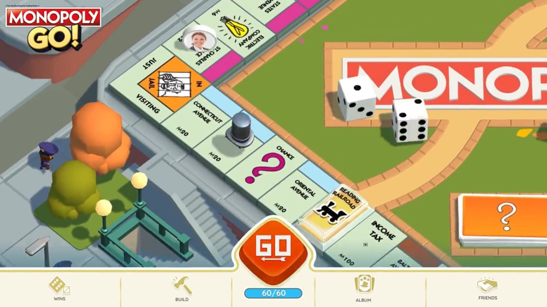 Playing board (Image via Scopely)