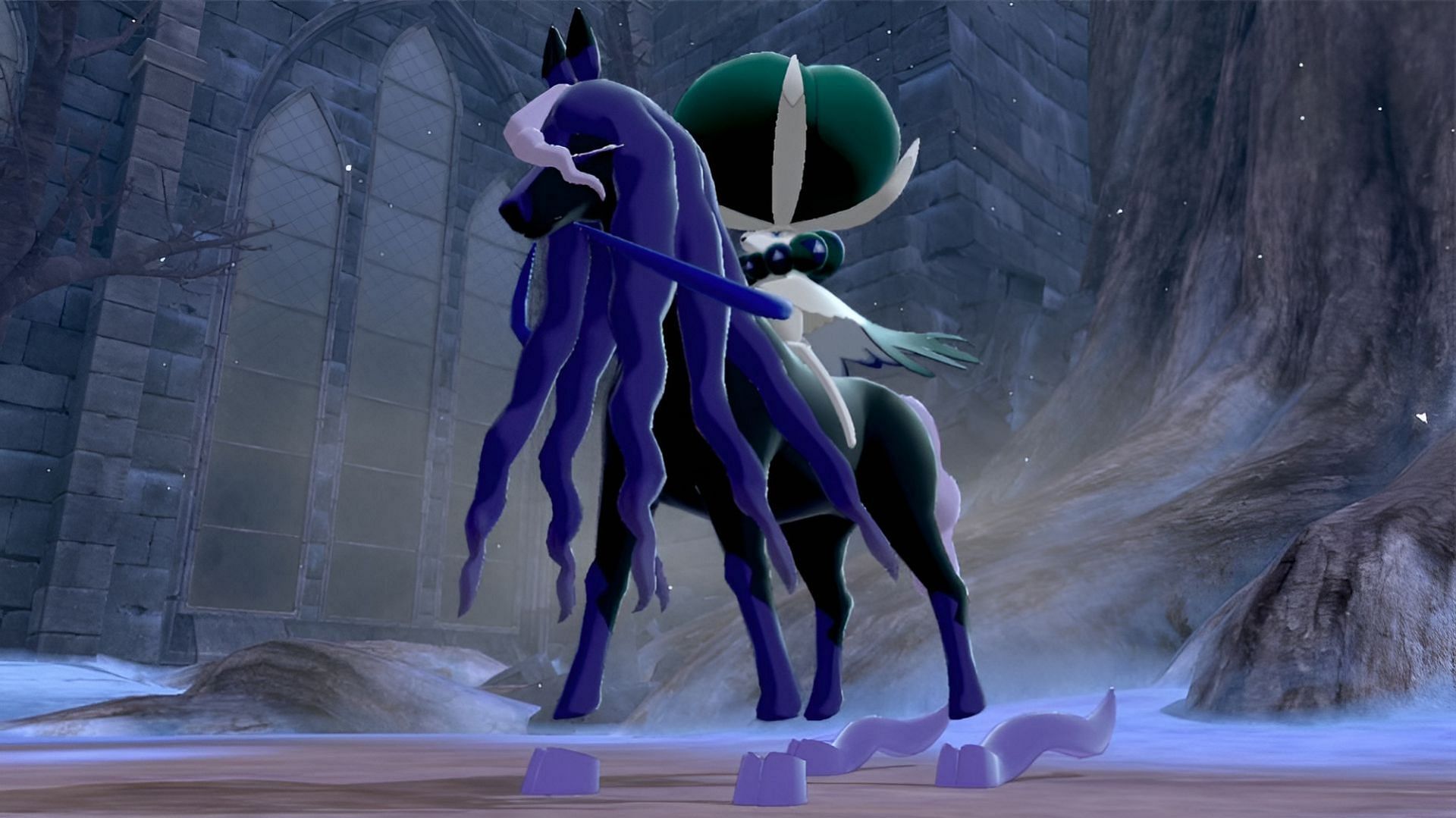 Shadow Rider Calyrex in the Crown Tundra expansion (Image via The Pokemon Company)