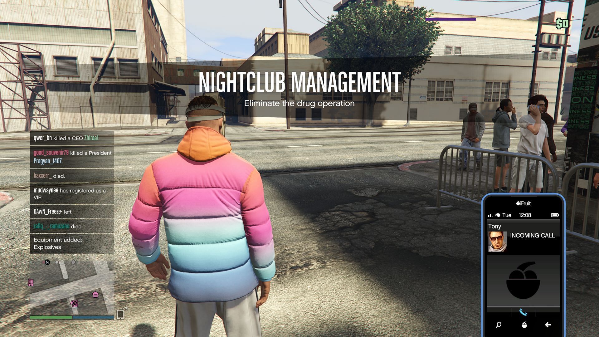 GTA Online Nightclub Guide: An in-game screenshot of management mission (Image via Rockstar Games)