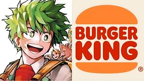 "Ain't helping the Deku allegations" - My Hero Academia fans lament collab with Burger King France making an iconic Deku meme true