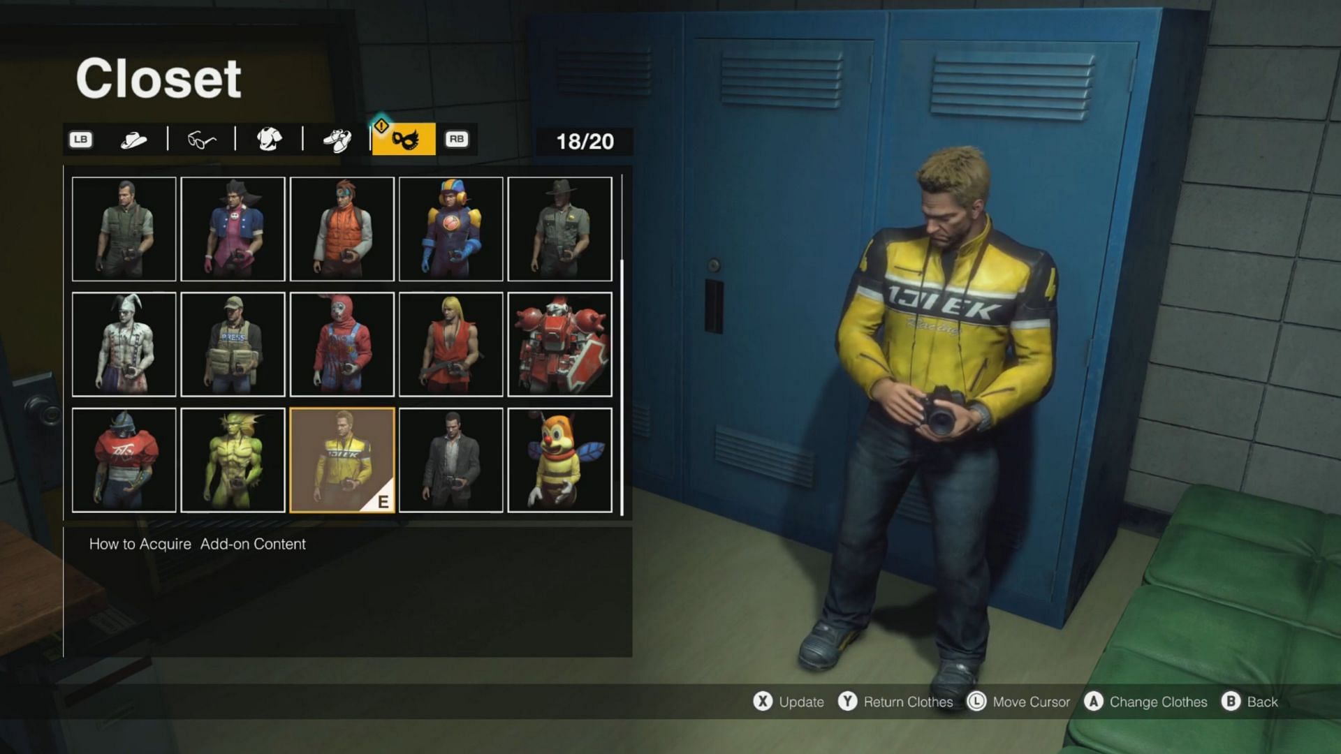 Chuck Greene outfit in the game (Image via Capcom)