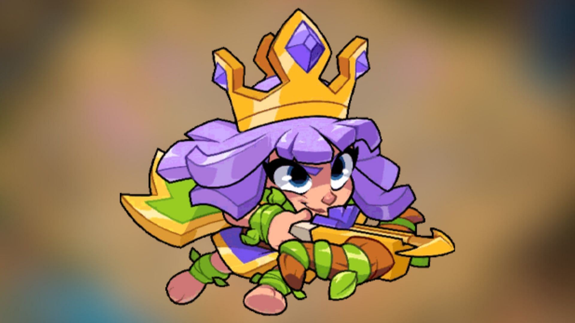 Archer Queen allows ranged units around her to attack faster (Image via Supercell)