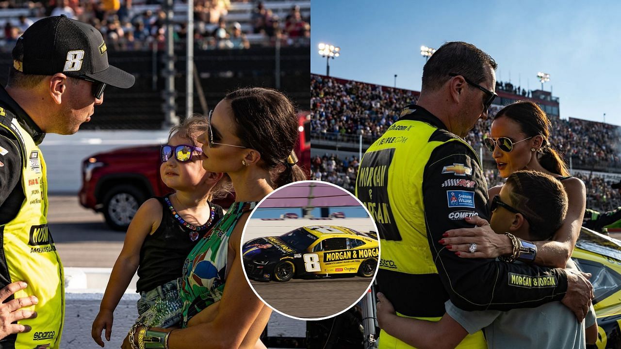 Samantha Busch with Kyle Busch