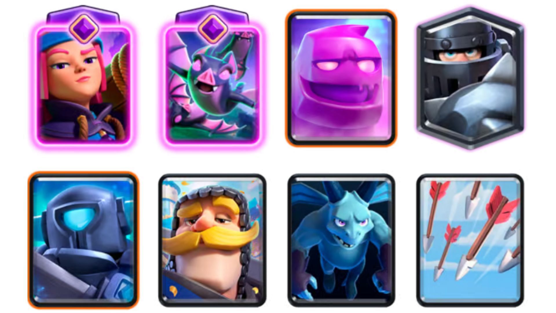 EGolem MK battle deck (Image via SuperCell)