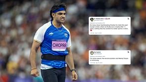 “Second position and Neeraj Chopra is continuing" – Netizens react as Indian javelin thrower fails to win Diamond League Final by 1cm