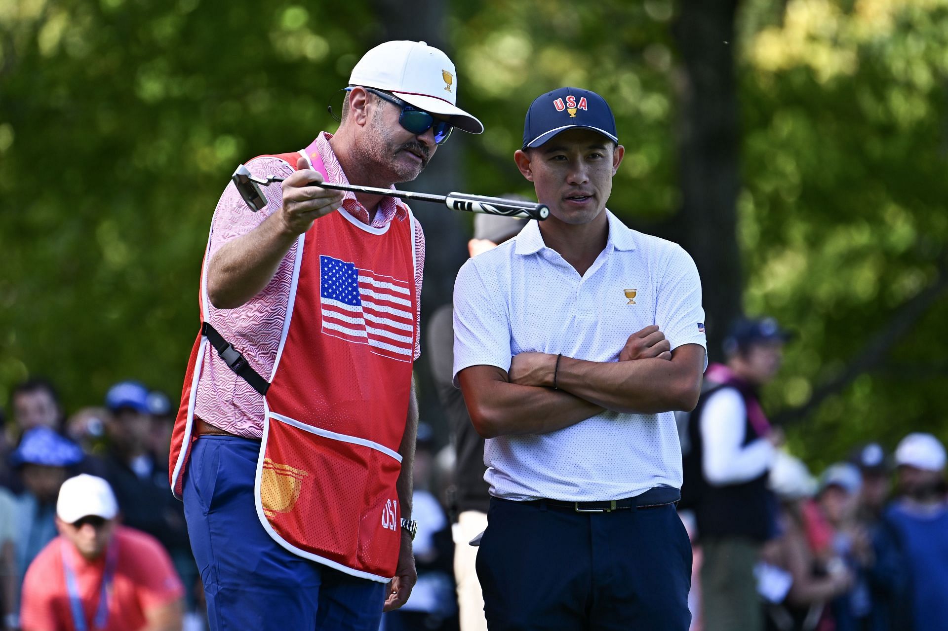 Collin Morikawa at the 2024 Presidents Cup - Day One - Source: Getty