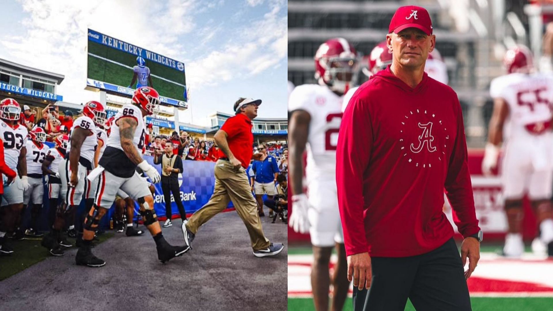 Kirby Smart &amp;Kalen DeBoer (Georgia &amp; Alabama