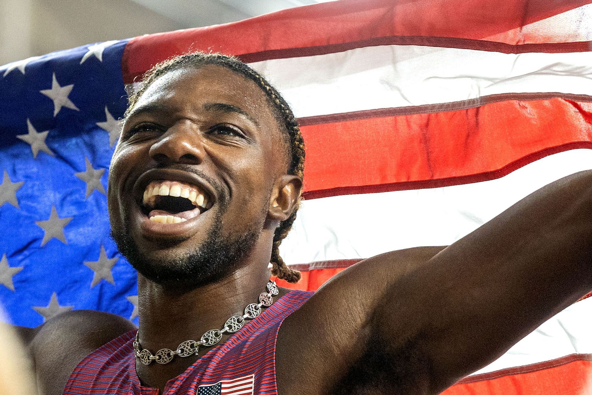 Noah Lyles (Photo via Getty Images)