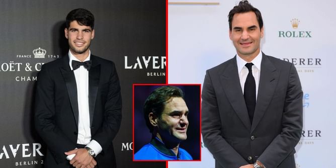 From crying over Roger Federer's retirement to laughing alongside the Swiss icon 2 years later: Carlos Alcaraz's Laver Cup journey goes full circle