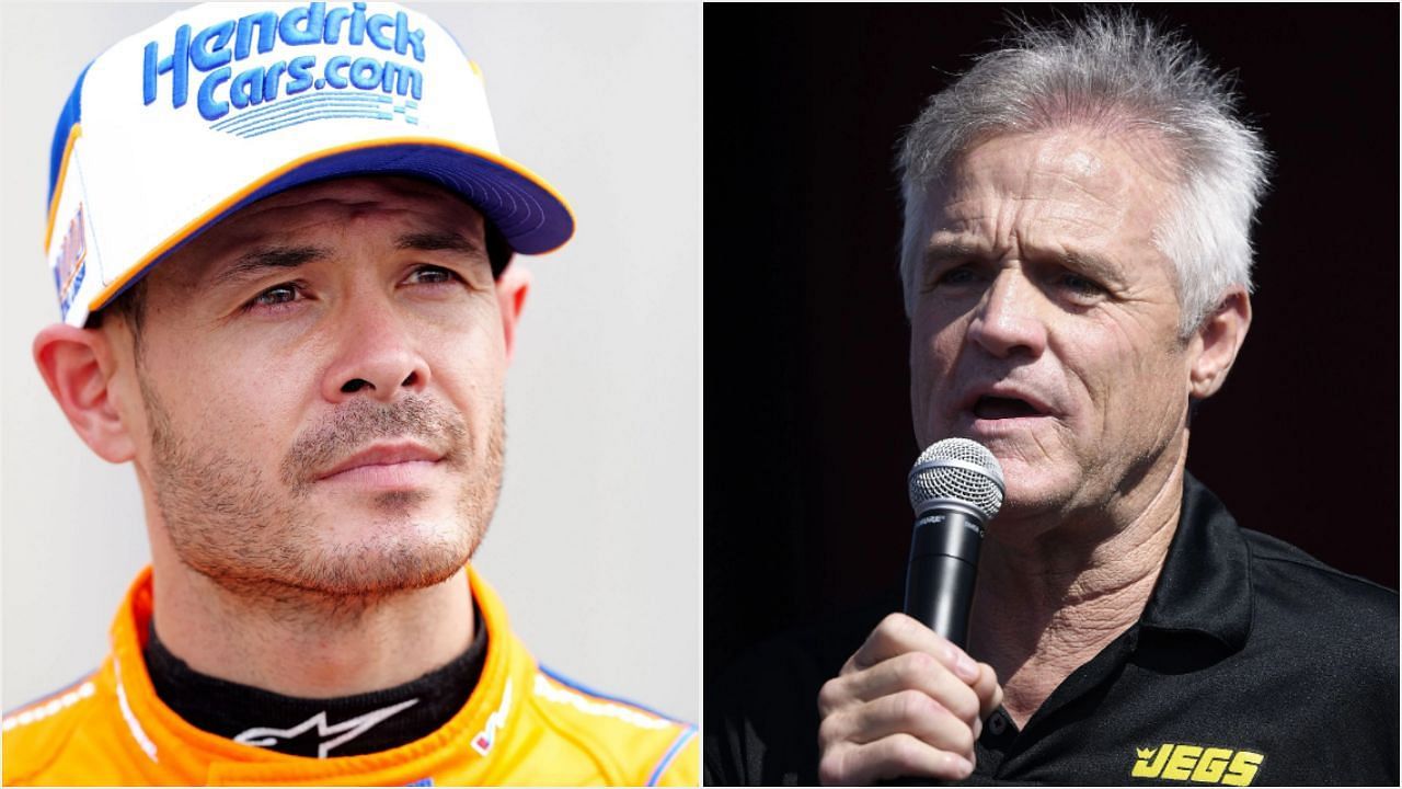 Former NASCAR driver Kenny Wallace condemns a reporter