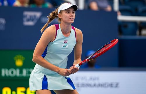 Elena Rybakina pictured at Cincinnati Open 2024 - Image Source: Getty