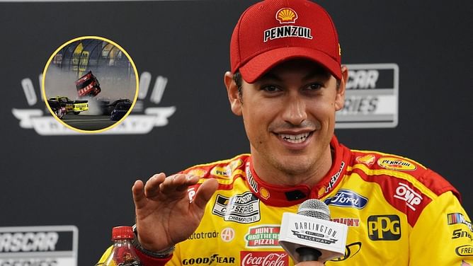 Joey Logano proposes returning to NASCAR's old car design to prevent flips, rejects adding more weight
