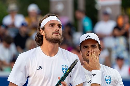 Stefanos Tsitsipas played at the Olympics as well.