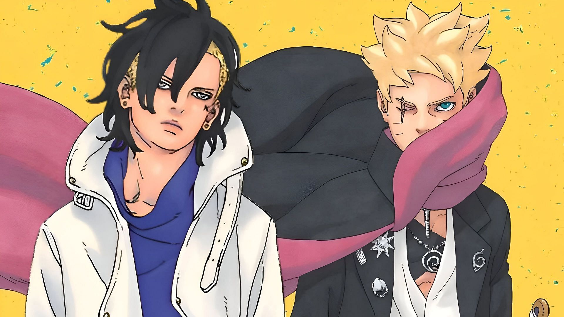 Kawaki might eventually team up with Boruto to defeat the Shinjus and the latest chapter hints at it (Image via Shueisha)