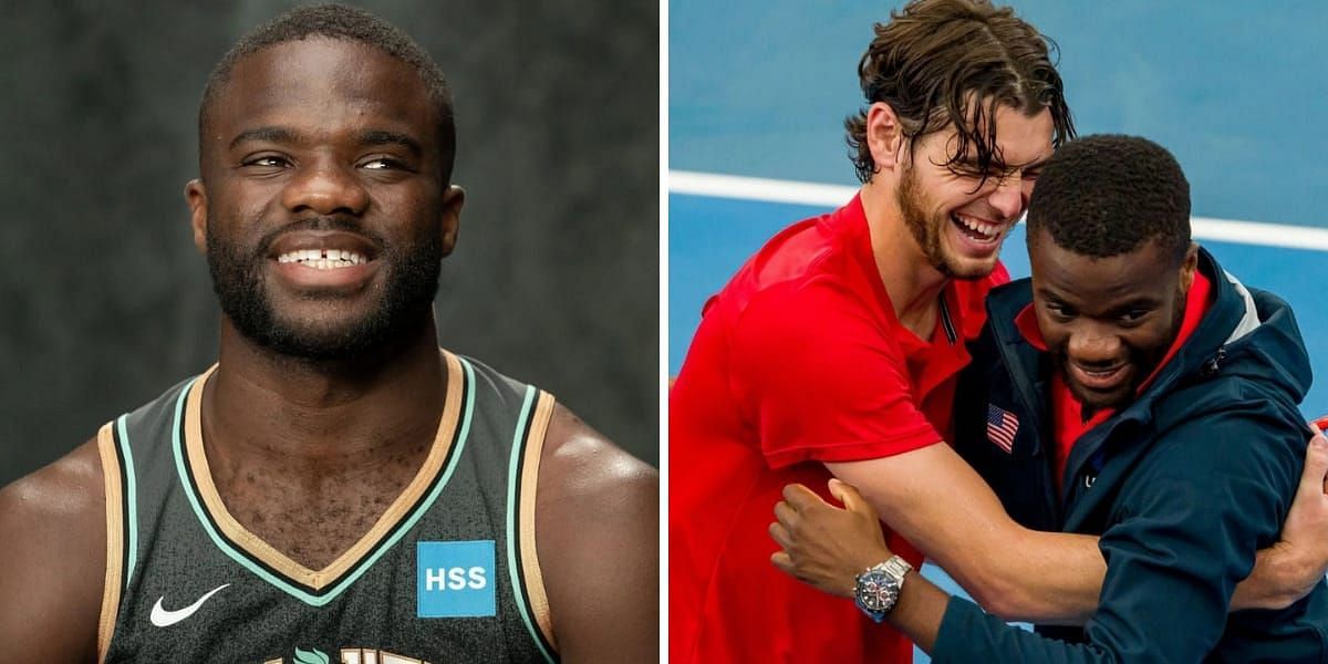 Frances Tiafoe and Taylor Fritz set up an all-American semifinal clash at the US Open (Image source: GETTY)