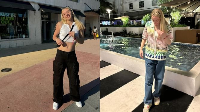 IN PHOTOS: UConn's Paige Bueckers shares moments from US Open, including pictures with 'Grey's Anatomy' and 'Scandal' stars