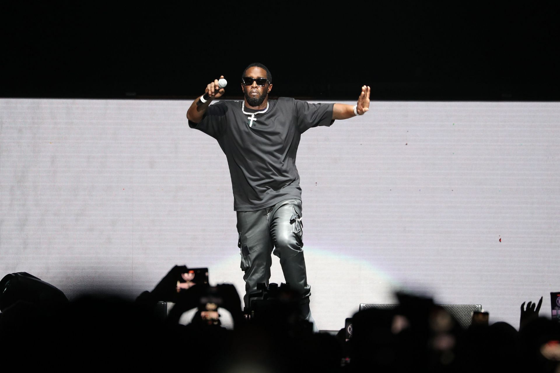 Diddy performs during Hot 97&#039;s Hip Hop 50 Forever Pre Concert. (Image via Getty)