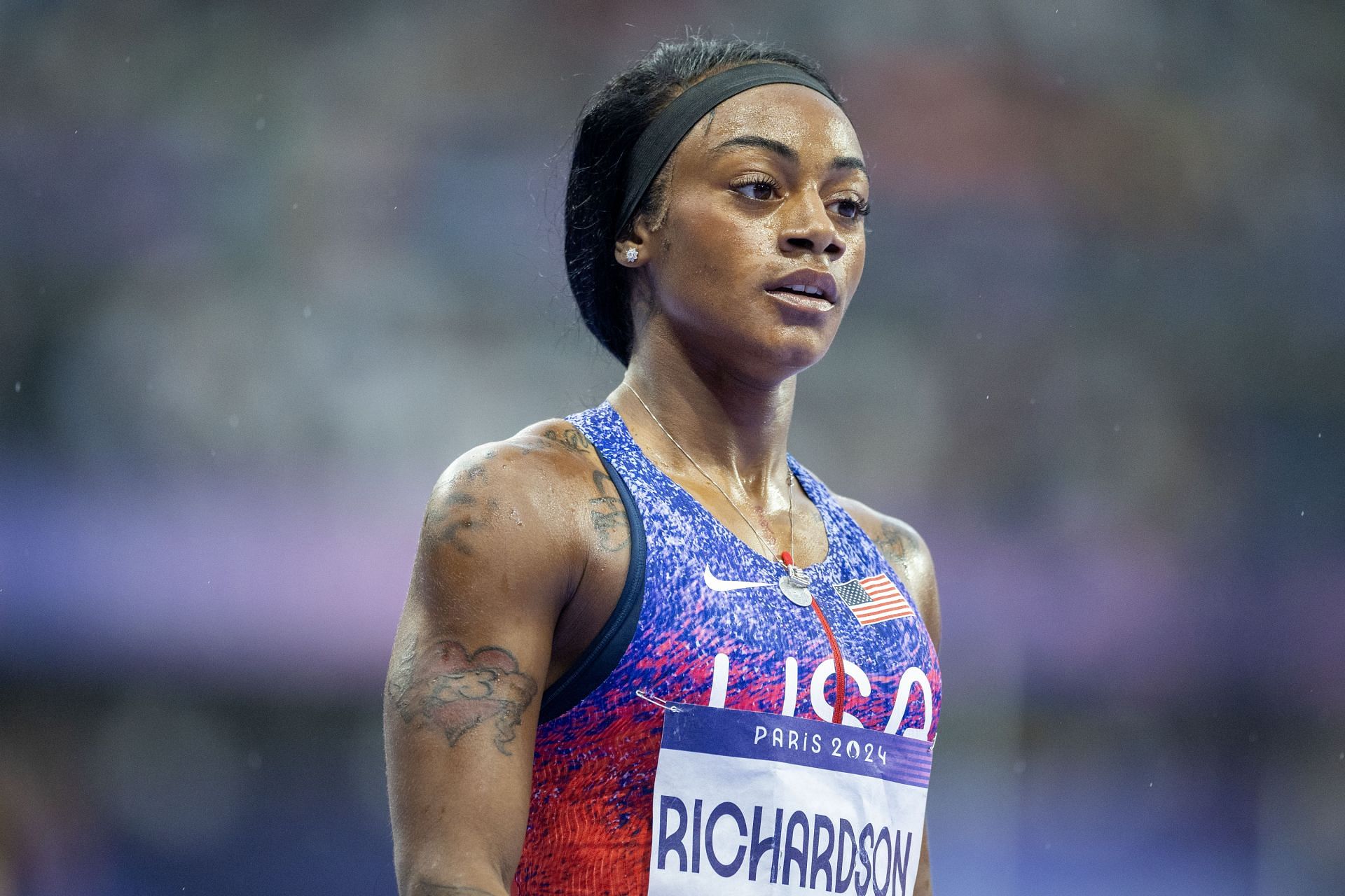 Sha&#039;Carri Richardson at the Olympic Games-Paris 2024 (Image via Getty Images)