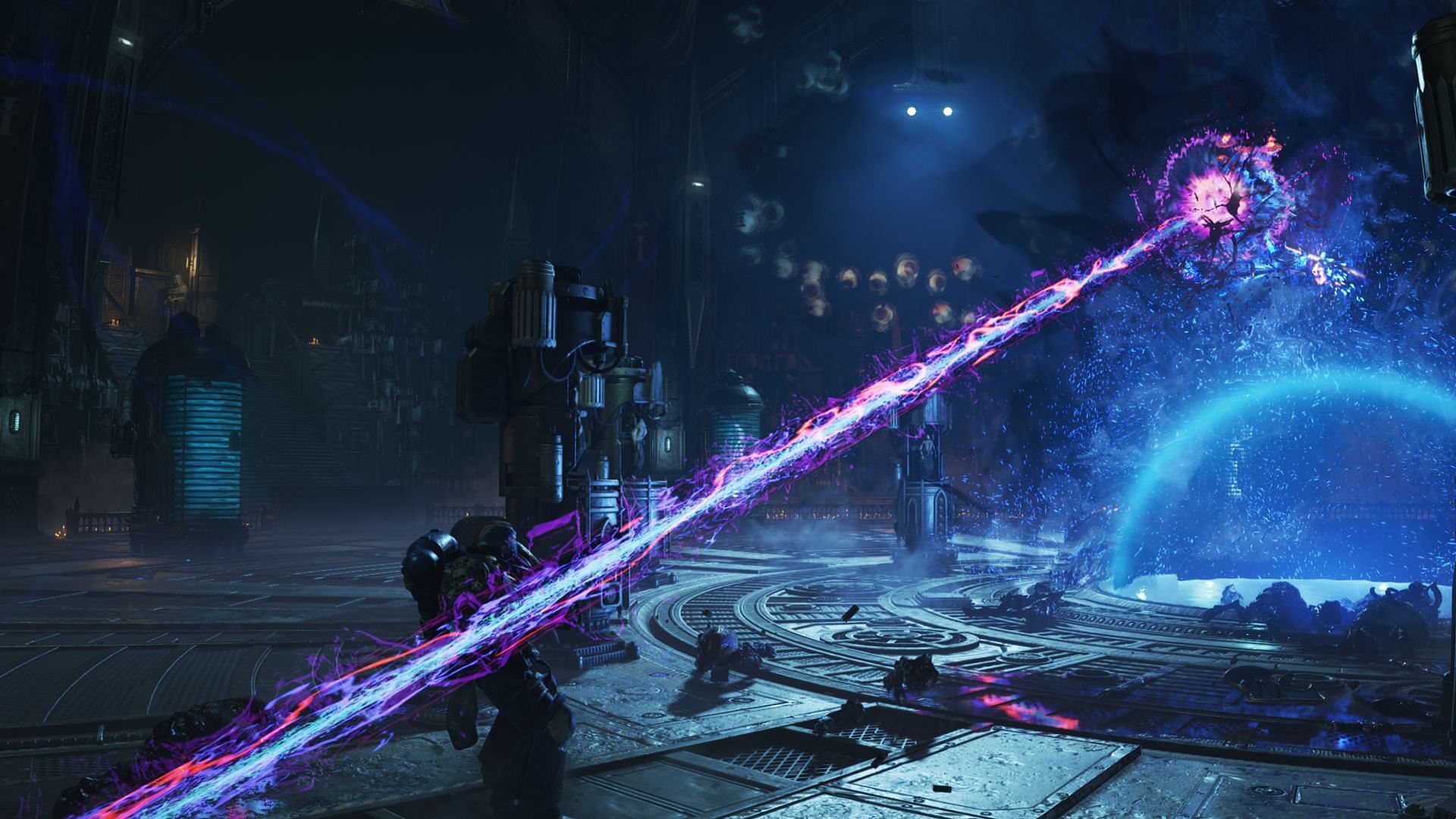 Imurah&#039;s high-damage energy beam (Image via Focus Entertainment)