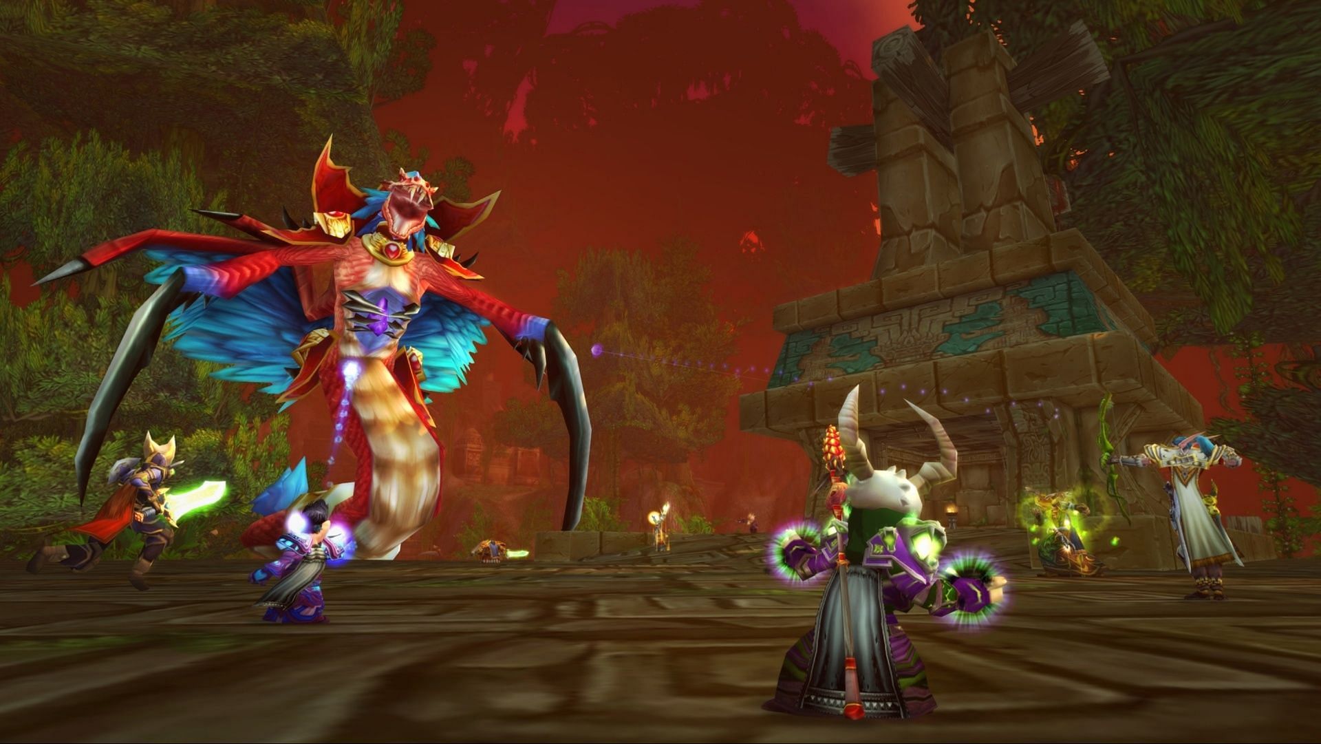 Zul&#039;Gurub is back again! Let&#039;s go defeat the Trolls of Stranglethorn Vale (Image via Blizzard Entertainment)