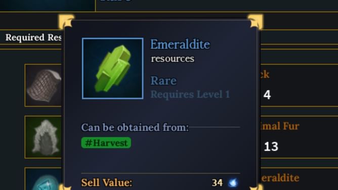 How to get Emeraldite in Devas of Creation